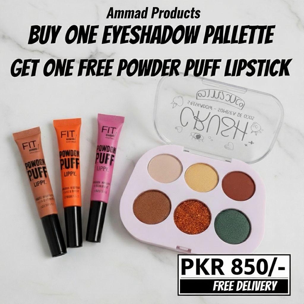 Ammad Products Eyeshadow Palette Bundle – Your Complete Makeup Solution