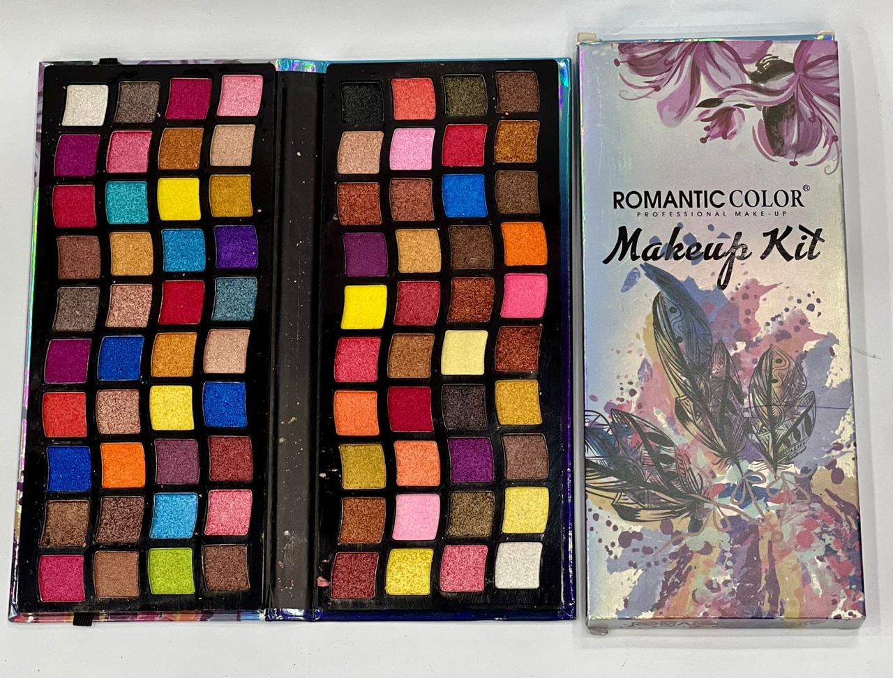 Romantic Color Professional Make-up Kit - 80 Color Eyeshadow Palette (Matte & Shimmer Shades)