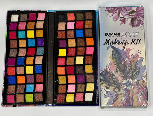 Romantic Color Professional Make-up Kit - 80 Color Eyeshadow Palette (Matte & Shimmer Shades)